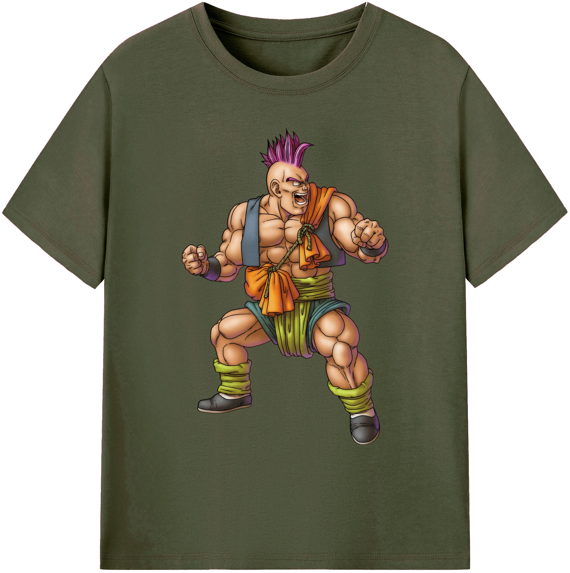 （画像用） ドラゴンクエスト Doragon Kuesuto Dragon Quest 綿100％ メンズ半袖Tシャツ｜肌触りやわらか＆通気性